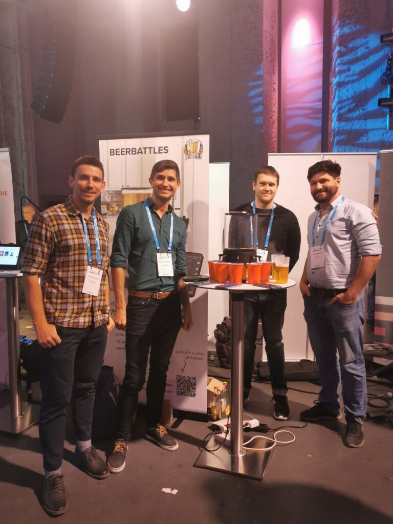 beerbattls at the Startup Demo Night in Nuremberg